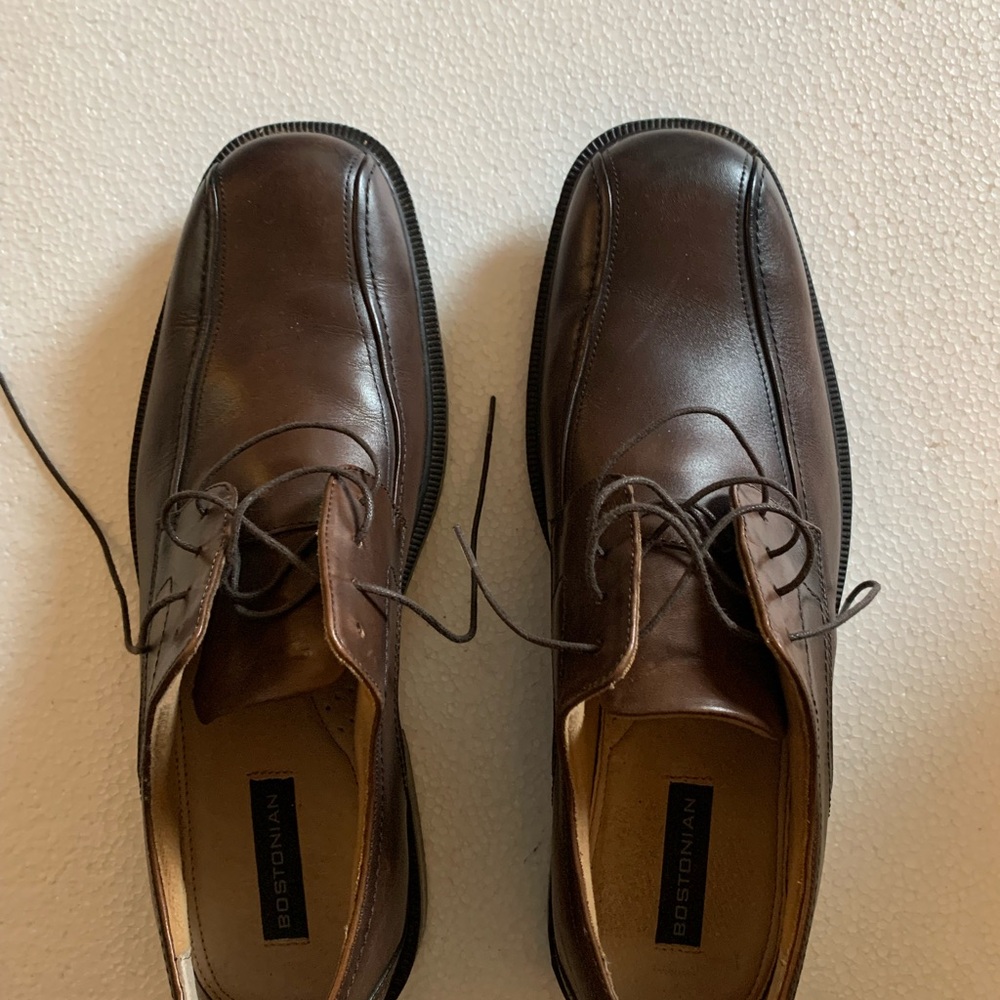 Bostonian Brown Leather Oxford Shoes